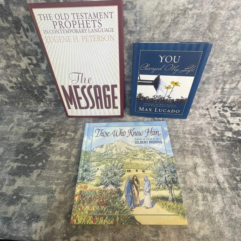 The Message Old Testament Prophets Eugene Peterson Max Lucado Gilbert Morris Lot